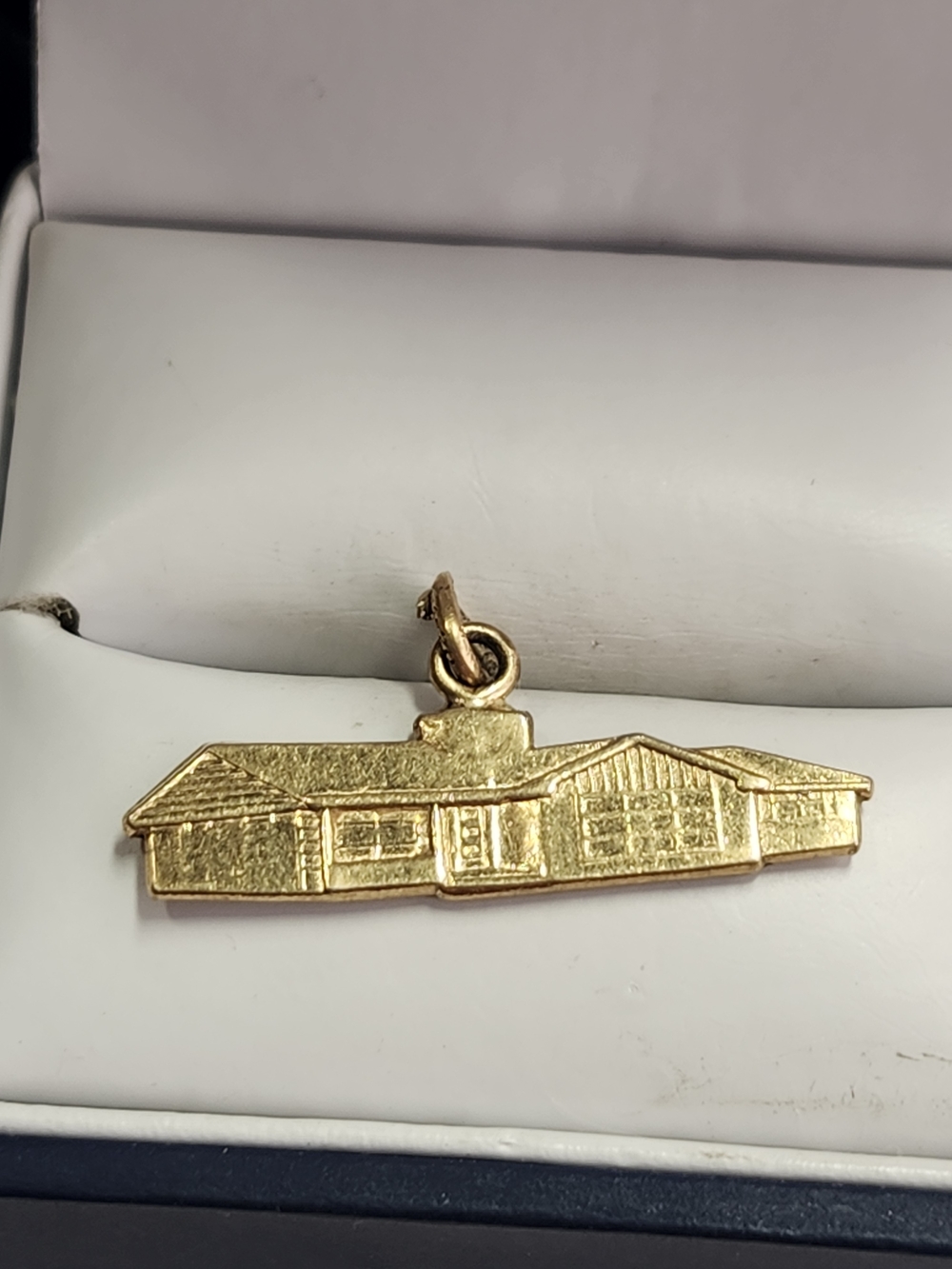 1/20 12K GF WELLS House Charm Pendant Vintage